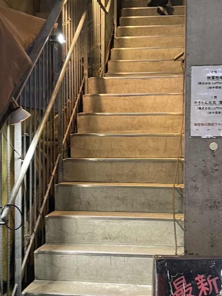 雀友倶楽部はビルの3階にある