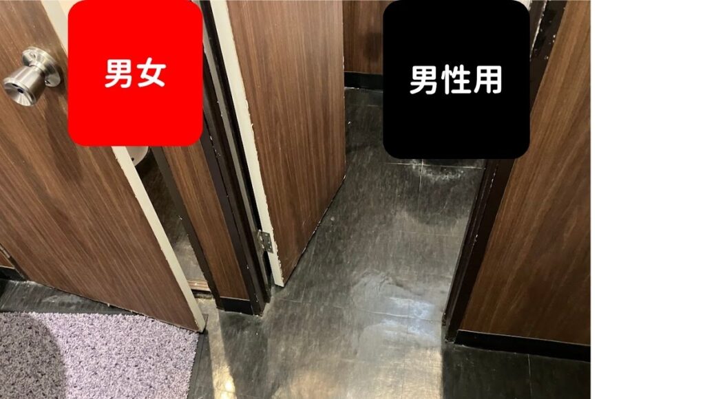 トイレが2つある